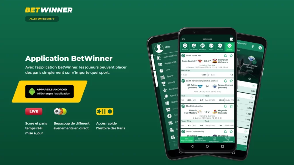 Découvrez le monde des Betwinner Bets